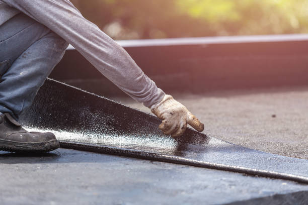 Professional Basement Waterproofing technician working in Mullica Hill, NJ